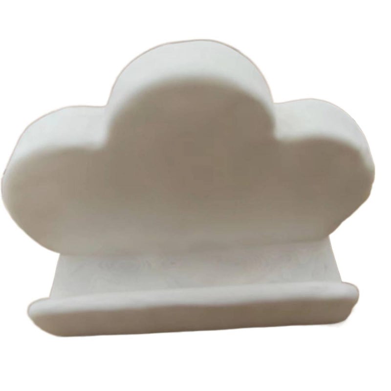 Phone Holder Cloud Desktop Cute Tablet in Black for Phone and Tablet Fit for Daily Use - Image 4