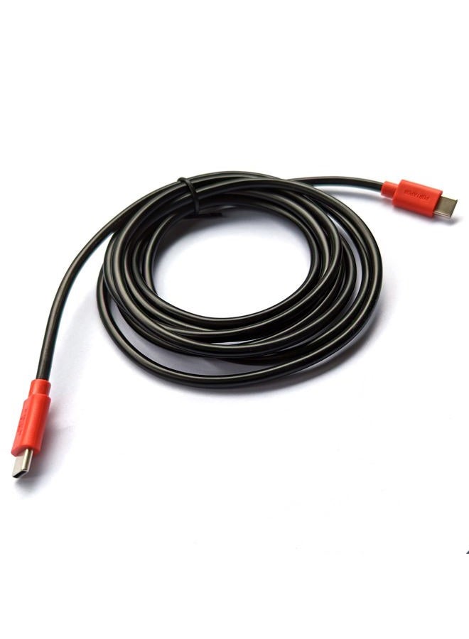 PortaPow USB-C to C 5ft Charging Cable with Data Blocker - Image 1