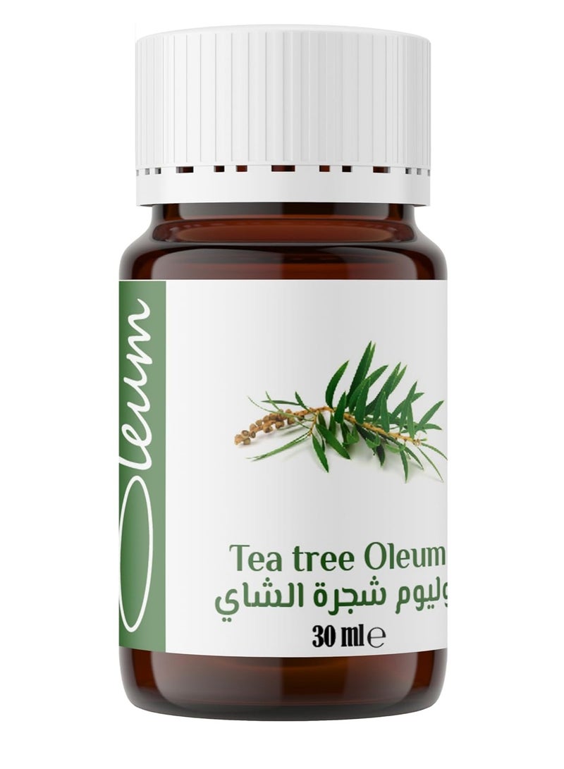 Oleum Tea Tree Oil 30 ml-Pure, Natural and Unrefined for Enhanced Beauty and Skin Care