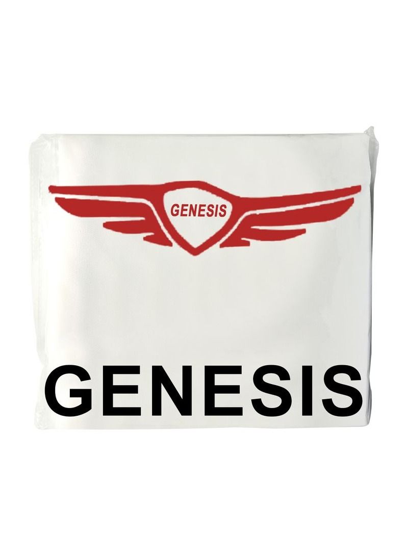 GENESIS Car Seat Cover, Universal Car Seat Dust Dirt Protection Cover, Extra Protection For Your Seat 2 pcs Set White - Image 4