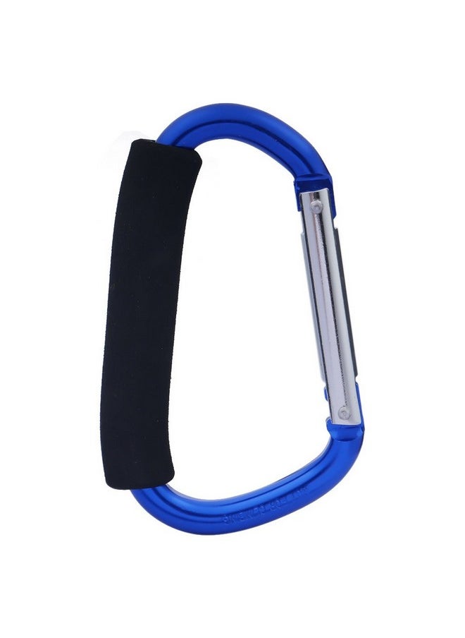 GOOTRADES 4 Pack Large Durable Carabiner Hooks Mummy Clip Pushchair Shopping Bag Holder Carry Handle  - Image 2