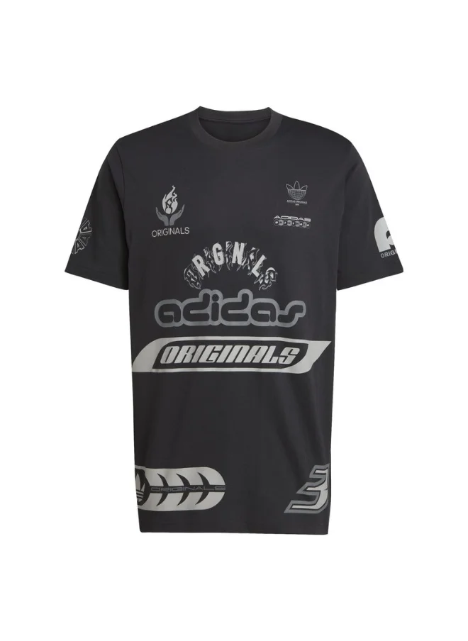 Adidas adidas Q12 TS SPONSOR Black Originals Men T-SHIRTS