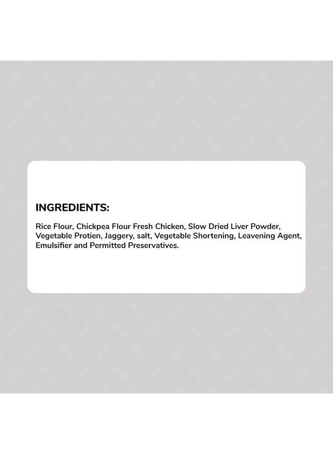 Heads Up For Tails Dog Biscuits Non Veg (Gluten Free Chicken 320 GMS Each) - Pack of 2 - All Life Stages - Image 3