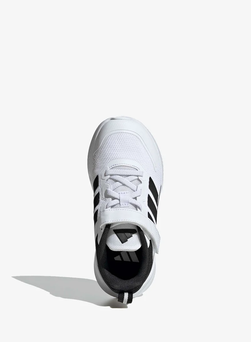 Adidas FTWWHT/CBLACK/FTWWHT Kids Fortarun 4.0 El  | Best Price UAE