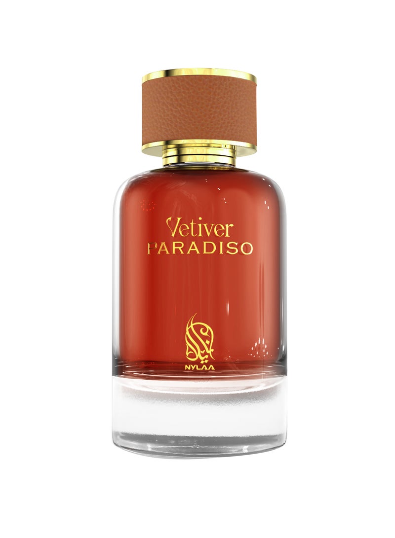 NYLAA Vetiver Paradiso Eau De Parfum(EDP) 100ML | Premium Perfume for Men | Long Lasting Fragrance | Daily Use Perfume - Image 3