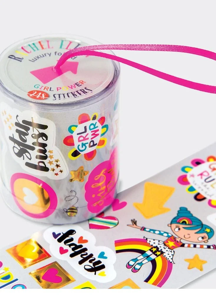 Rachel Ellen Girl Power Sticker Roll