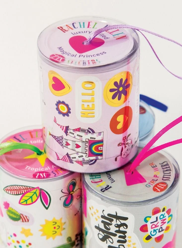 Rachel Ellen Girl Power Sticker Roll