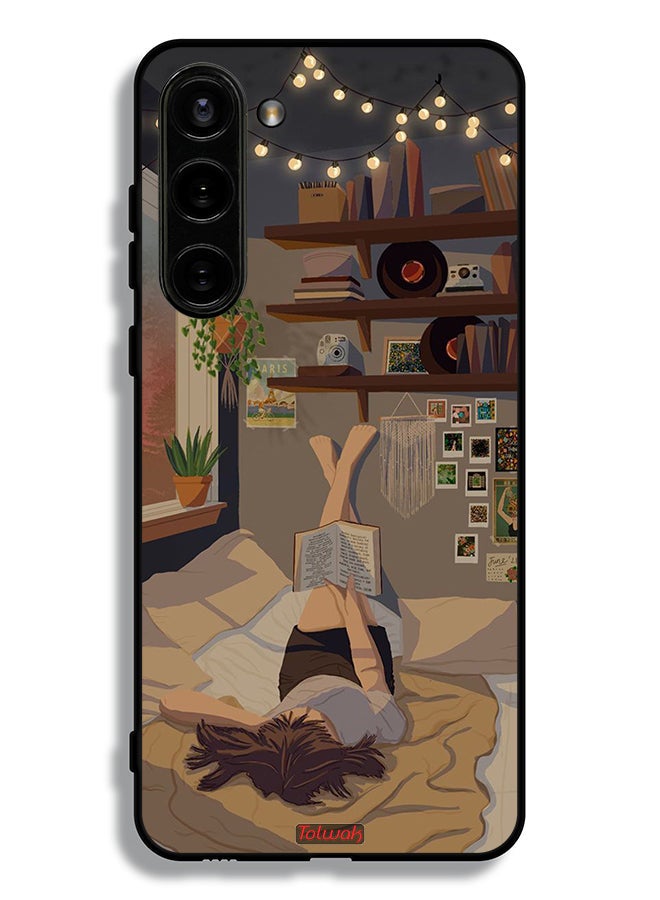 Tolwak Samsung Galaxy S23 5G Protective Case Cover Studying Art - Image 3