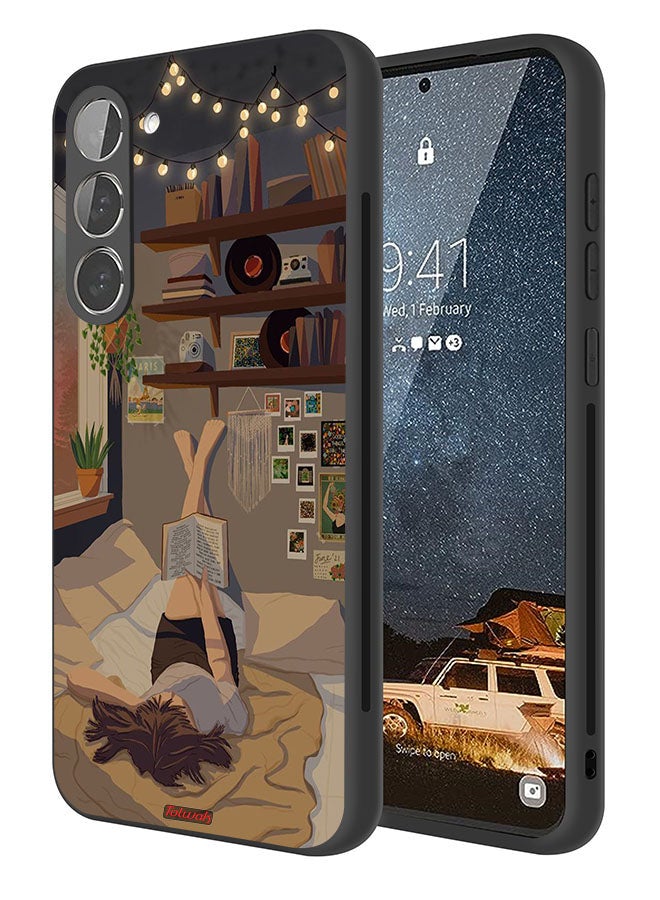 Tolwak Samsung Galaxy S23 5G Protective Case Cover Studying Art - Image 1