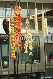 GTS GTS Steel Grill for Chiken Long Steel Rods with Wooden Handle for Easy Making Chicken Tandoor Paneer Tikkas Seekh Kabab Etc 2  - Image 3