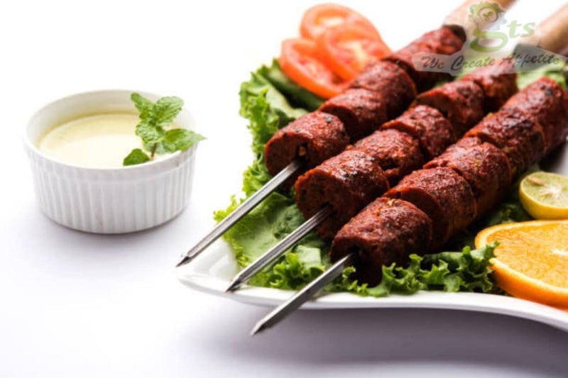 GTS GTS Steel Grill for Chiken Long Steel Rods with Wooden Handle for Easy Making Chicken Tandoor Paneer Tikkas Seekh Kabab Etc 2  - Image 4