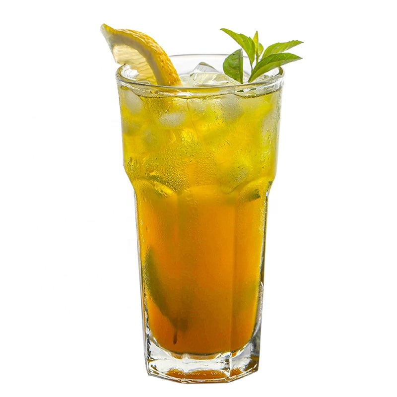 criterion Pack of 6 350 ML Water Glass Tumbler Highball Glasses Clear Iced Tea and Glasses for Drinking Cocktail Juice Milkshake 6 - Image 1