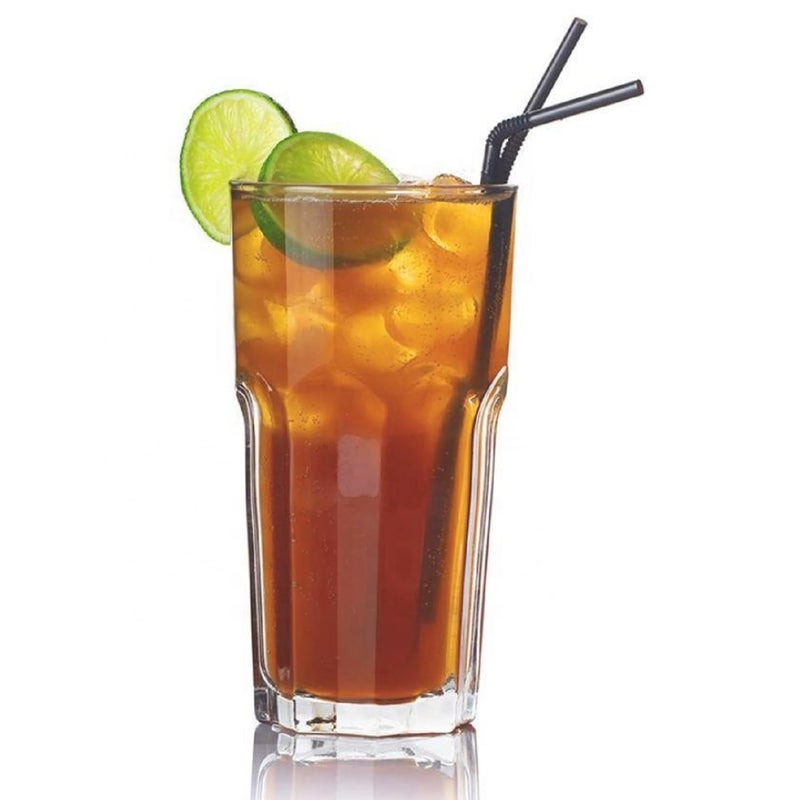 criterion Pack of 6 350 ML Water Glass Tumbler Highball Glasses Clear Iced Tea and Glasses for Drinking Cocktail Juice Milkshake 6 - Image 4