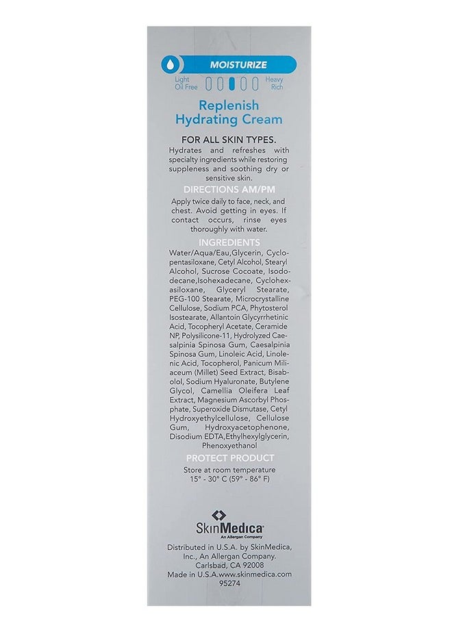 Skinmedica Replenish Hydrating Cream 2 Oz (Pack Of 1)  - Image 5