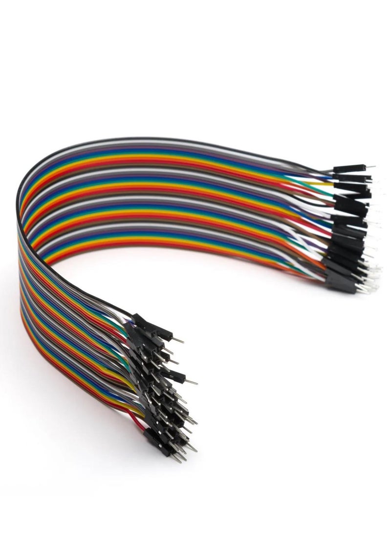Arduino Jumper Wire Large M/M 40mm – Male to Male Cable Set