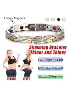 SYOSI Elegant Magnetic Therapy Fit Plus Bracelet, Slimming Weight Loss Anti-fatigue Magnetic Bracelet for Men Women  - Image 5