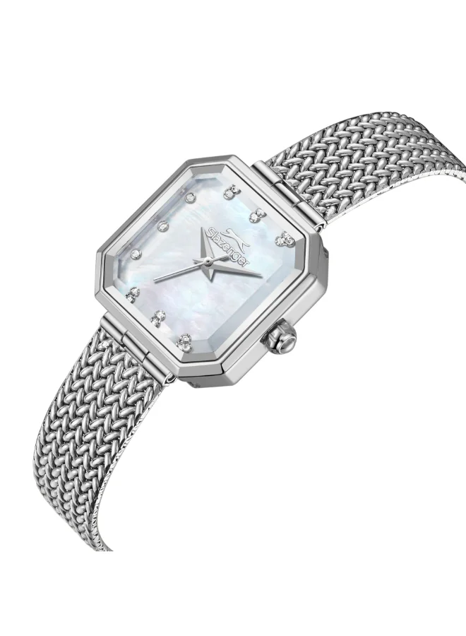 Slazenger  Women's Mesh Analog Watch SL.9.2534.3.01 - 24x24 mm  | Best Price UAE