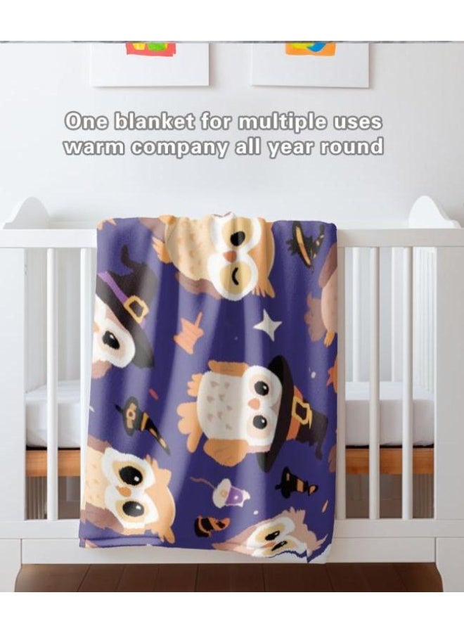 general Baby and children's cartoon flannel thin blanket (warm and comfortable, suitable for sleep, game use) 70cm*100cm - Image 3
