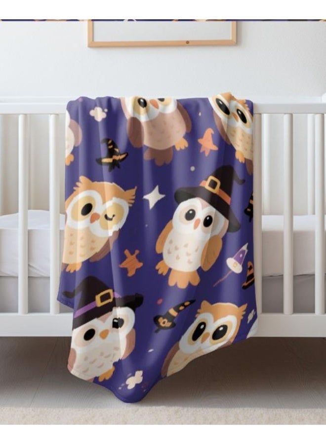 general Baby and children's cartoon flannel thin blanket (warm and comfortable, suitable for sleep, game use) 70cm*100cm - Image 1