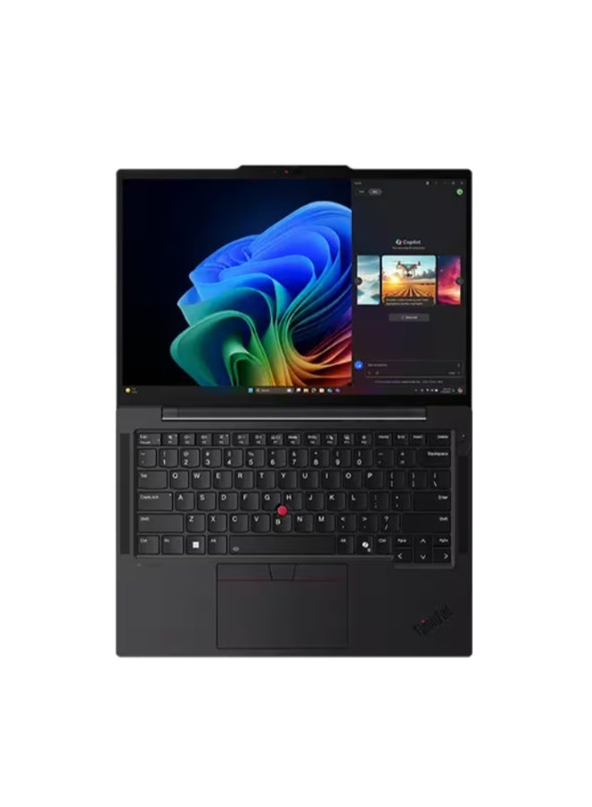 Lenovo ThinkPad Laptop With 14 Inch WUXGA(1920X1200) Display,Core Ultra 7-258V Processor/ 32GB RAM DDR5/1TB SSD/Intel Iris Xe Graphics/Windows 11 Pro/ English/Arabic Black - Image 3