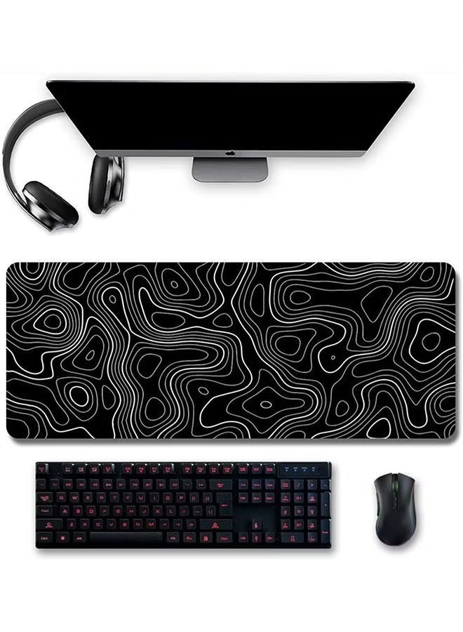 Large Waterproof Anti-Slip Rubber Gaming Mouse Pad Suitable for Gaming, Office