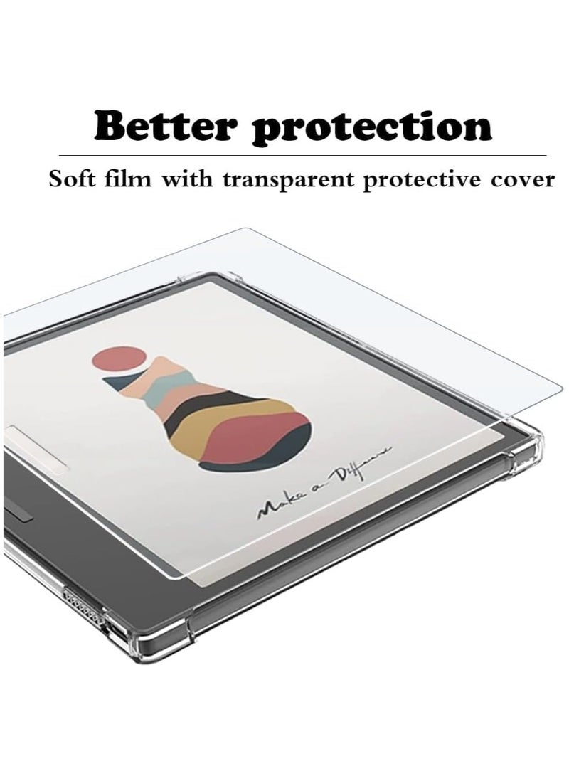 3 Pack Screen Protector Compatible with Onyx Boox Go Color 7 2024 Screen Protective Film Anti-Scratch High Definition Ultra HD Bubble-Free - Image 4