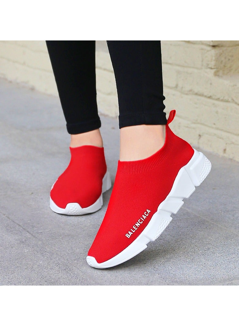 KUYING New Comfortable Mesh Fly Woven Socks Casual Shoes  - Image 2