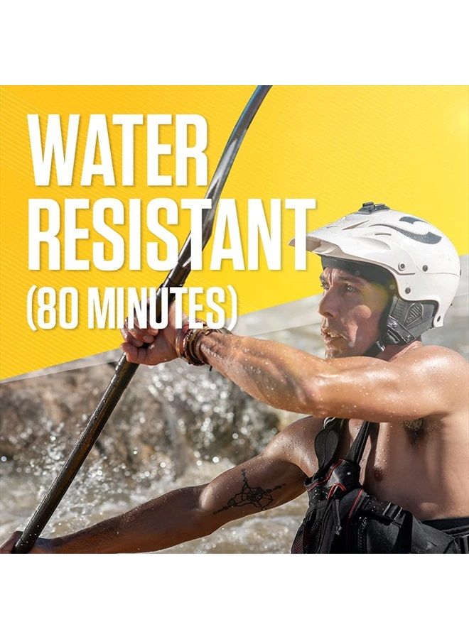 Coppertone لوسيون واقي من الشمس الرياضي، واقي شمس طيف واسع SPF 50 عبوة متعددة، 3 أونصة سائلة (عبوة من 6) - Image 3