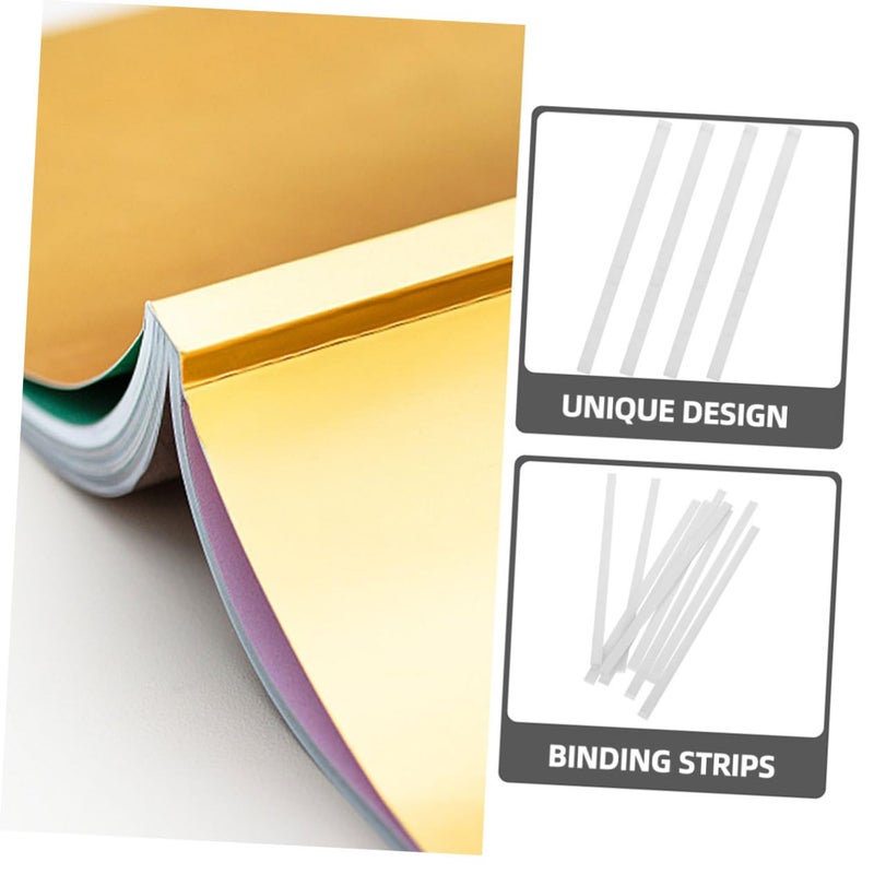 10Pcs Convenient Book Binding Glue Strips Multi Functional Repair Tape for Efficient Book Binding for Personal Professional Use Quick Application for Enhanced Work - Image 3