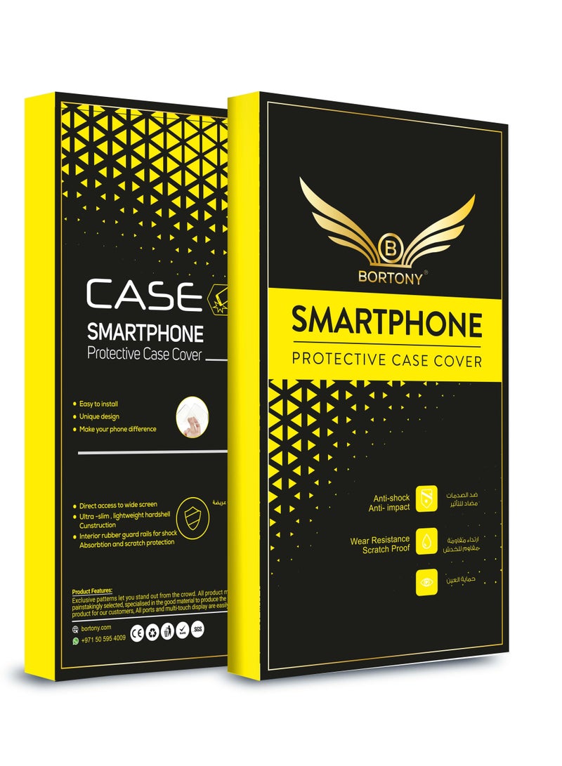 BORTONY Protective Case Cover With Finger Grip Stand For Samsung Galaxy S9 Plus - Image 4