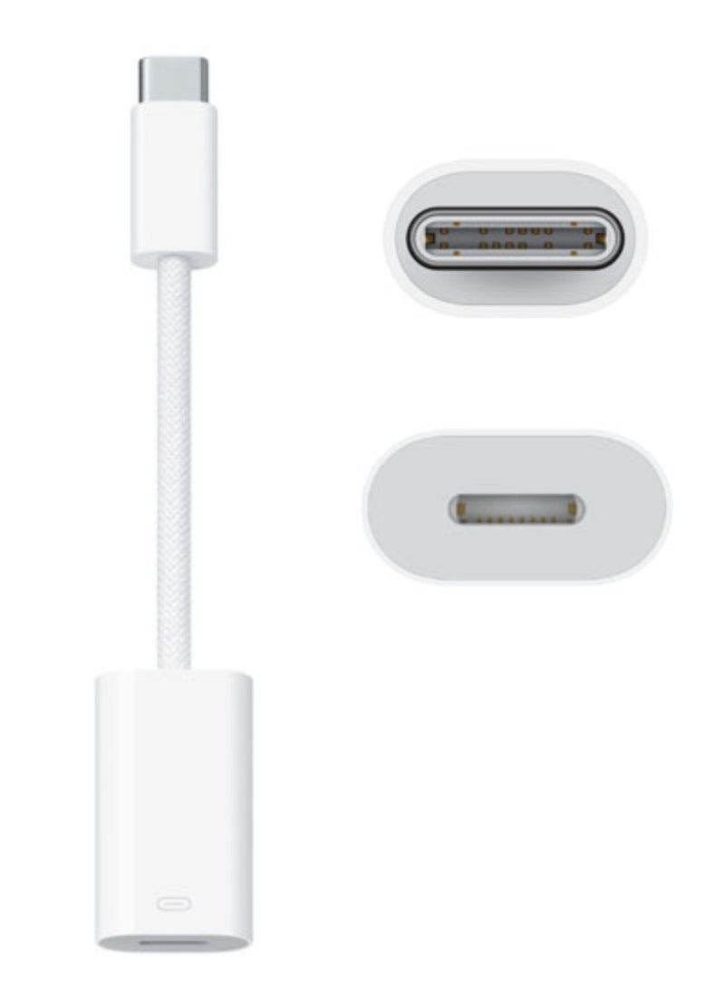 Golau Lightning to Type C Adapter Cable iPhone to Type C Converter External Adapter Compatible with iPhone and Android Dual Audio and Charging Output with Type C Port Galaxy Adapter Audio Output Device Charging Adapter Type C Output Type C Converter iPhone Adapter Headphone Adapter Charging Adapter External Accessory for iPhone External Accessory for Galaxy - Image 2