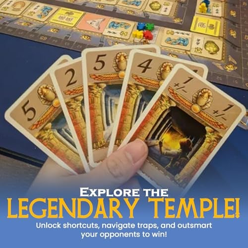 Queen Games Luxor: Family Strategy Board Game for Ages 8+, 2-4 Players - Image 5