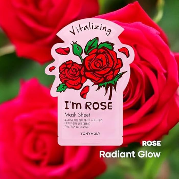 TONYMOLY I'm Real Sheet Mask, Korean Skin Care Face Mask , Hydrating & Moisturizing Skincare, Vitamin Infused Facial, Soothes Skin - Image 2