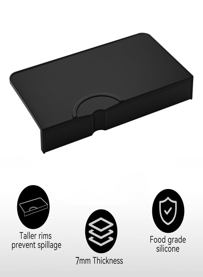 Apexstone Espresso Tamper Mat, Food-Grade Silicone Coffee Tamping Mat, Non-Slip Corner Counter Protector for Stable Tamping, Espresso Accessories for Home Barista & Coffee Shop, 10.5 x 6 x 1 Inch - Image 5
