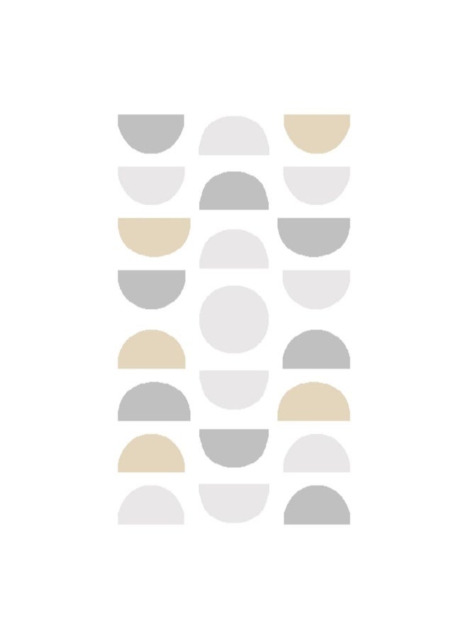 DANUBE HOME Cosey Modern Abstracts Rug | Washable Modern Rugs Style | Polypropylene + Polyester Area Rug Floor Covering | Indoor Carpet For Living Room Dining Bedroom 160X230cm-Cream Gold-231200400531