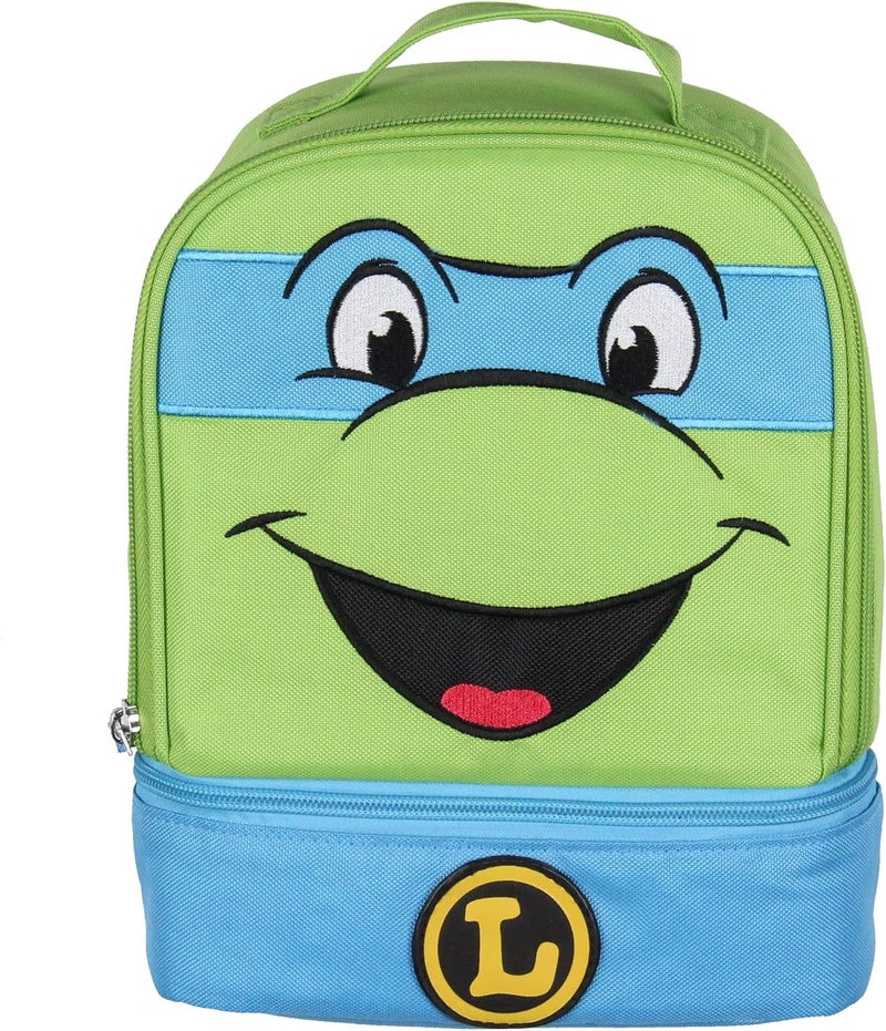 INTIMO Teenage Mutant Ninja Turtles TMNT All Turtles Dual Compartment Lunch Box (Leonardo) - Image 2