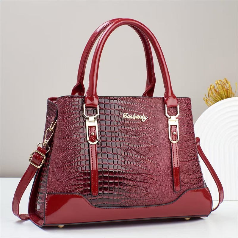 Handbag Women'S Fashionable New Trendy Crossbody Bag Large Capacity Retro All-Match Style Shoulder Bag Texturized - Image 5