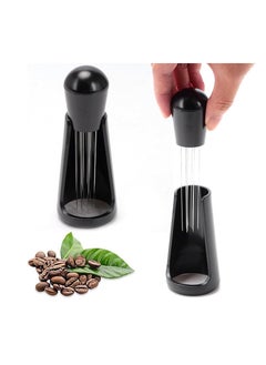 spa luxetique Coffee Needle Pen Coffee WDT Distribution Tool Accessories Espresso Powder Stirrer Black  - Image 2