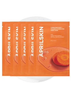 APRILSKIN APRILSKIN Carrotene IPMP Calming & Hydrating Sheet Mask 5EA 