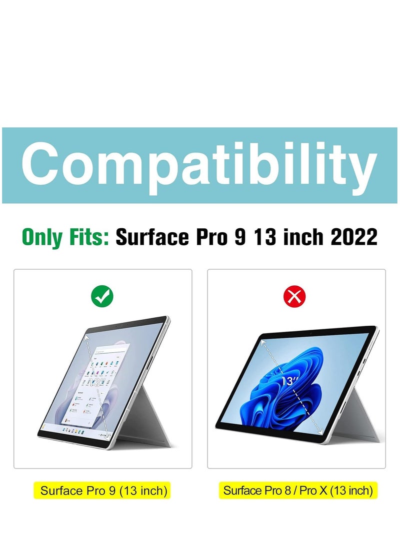 1 Pieces HD Scratch Proof Screen Protector Tempered Glass Compatible with Surface Pro 9 13-inch Tablet Protective Film - Image 2