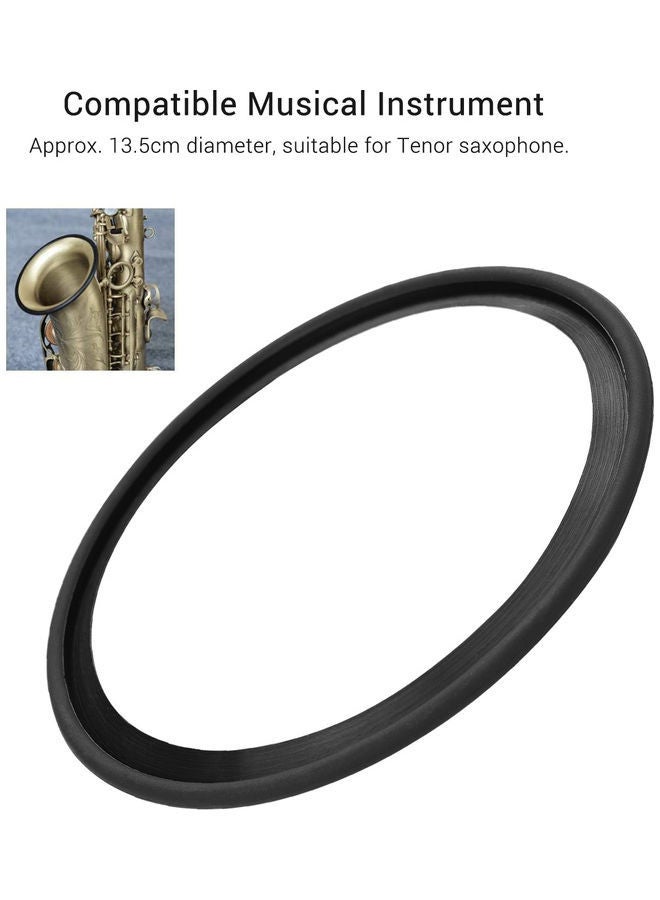 NIBEMINENT Saxophone Mute Ring Lightweight Dampener Protective Silencer Eliminator for Tenor - Image 3