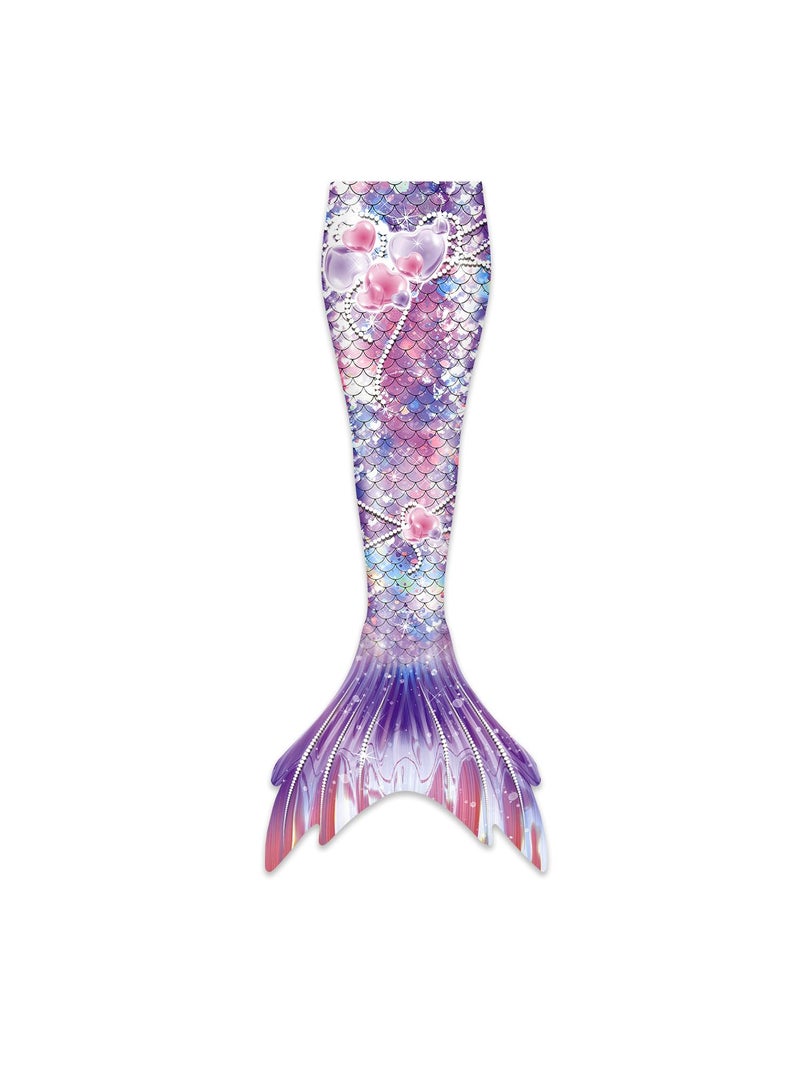 10-Piece Mermaid Tail Swimming Costume Set - Image 3