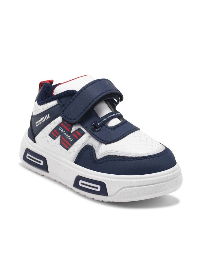 KATS MiiNii Unisex Kids Colourblocked Sneakers with Velcro Fastening - Image 5