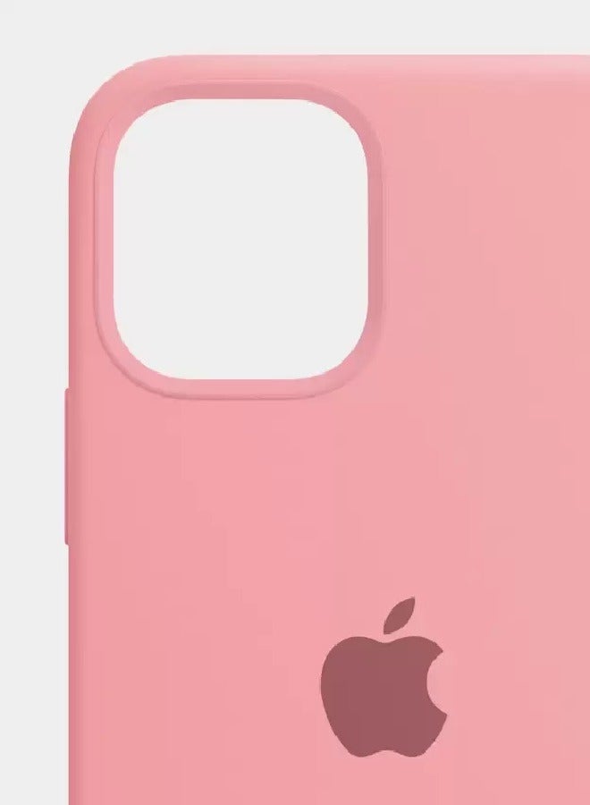 Apple iPhone 15 Pro Max Silicone Case with MagSafe  PINK - Image 3