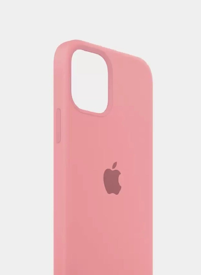 Apple iPhone 15 Pro Max Silicone Case with MagSafe  PINK - Image 4
