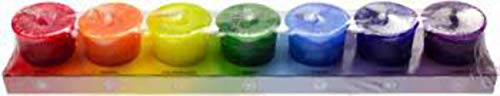 CircuitOffice Chakra Votive Candle (Set of 7) - Image 3