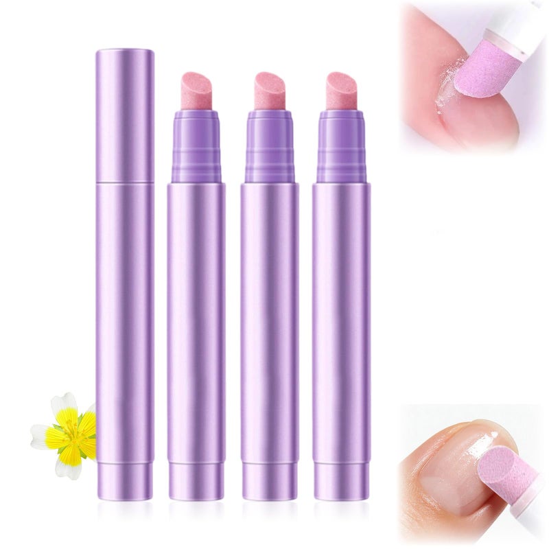KLIFE 3Pcs Cuticle Oil Pusher Pen Set 2in1 Ceramic Cuticle Pushers Pusher Oil Pen Nail Care Pens for Manicure Pedicure Hangnails Dry Damaged Nails - Image 3