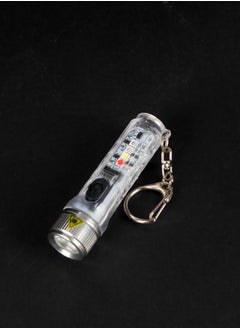 LUSTER Mini Flash Light with UV Light ,Rechargeable with Keychain  - Image 3