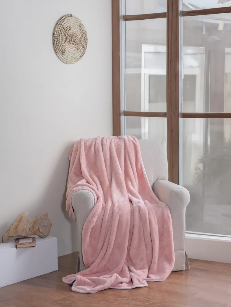 ميسلينا Single Wellsoft Blanket - Pink 150X200