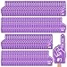 Sinmoe 100 Pieces Mini Foam Finger Football Party Favors 1 Sports Fan Foam Finger Football Party Supply Basketball Baseball Soccer Sporting Events SuppliesPurple - Image 2